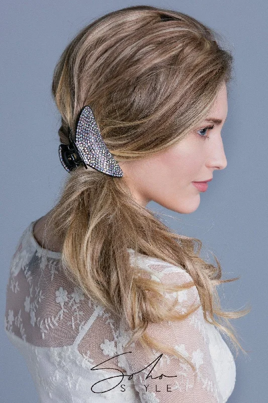 Large Lightweight Crystal Covered Hair Jaw