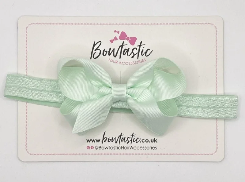 3.5 Inch Baby Headband - Ice Mint