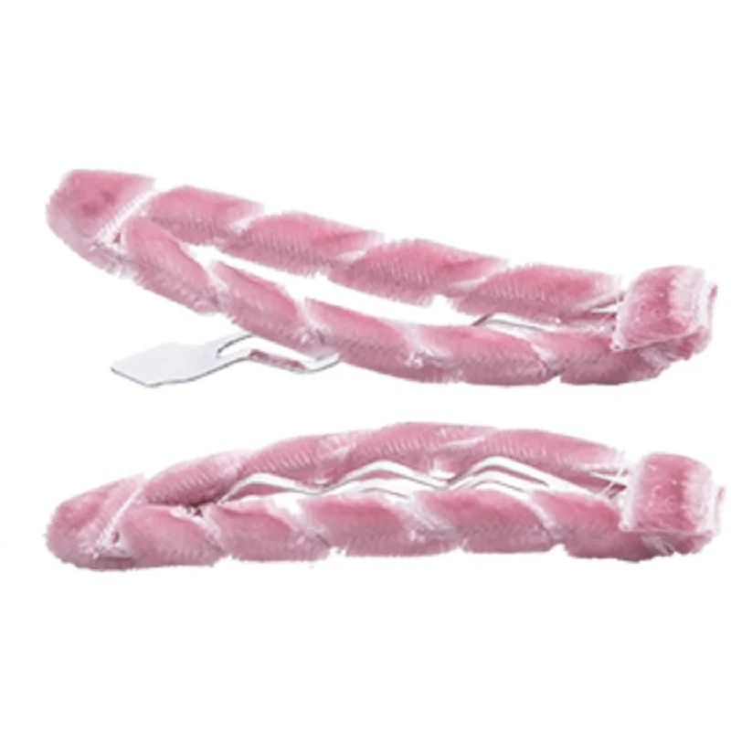 Bow's by Stær Snap Hair Clips - Velvet Antique Rose (2 pack)