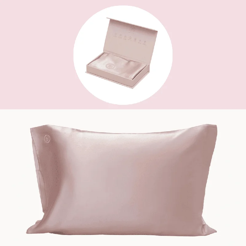 Silk Pillowcase - Queen (Pink)