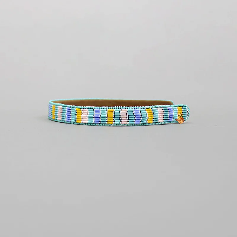 Multicoloured Cutdana Embroidered Hairband