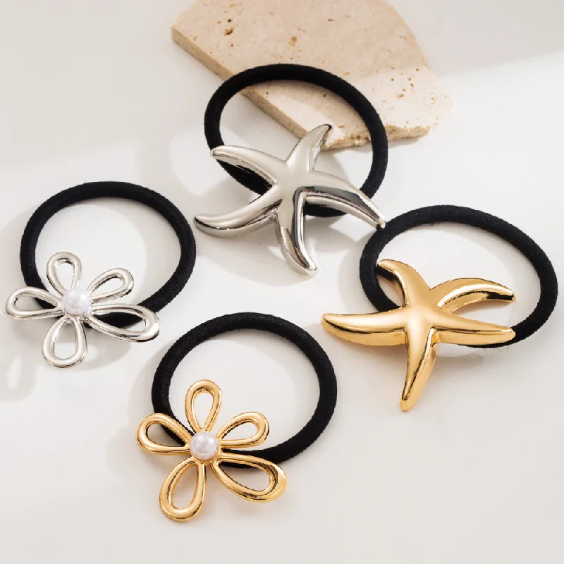 Wholesale Simple Flower Star Hair Rope