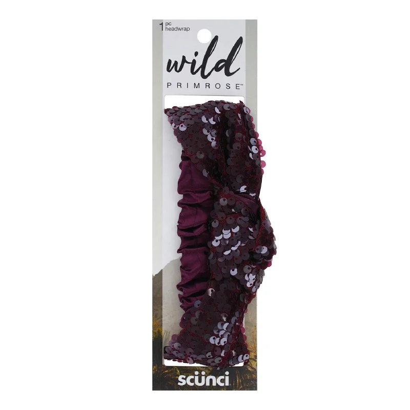 Scunci Wild Primrose Knotted Sequins Headwrap