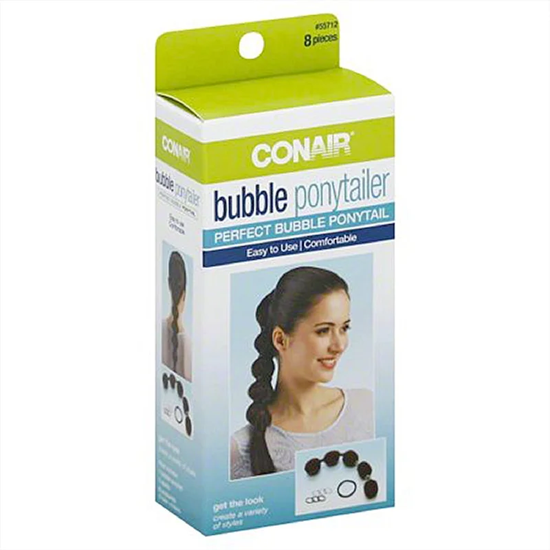 CONAIR Bubble Ponytailer 8pcs