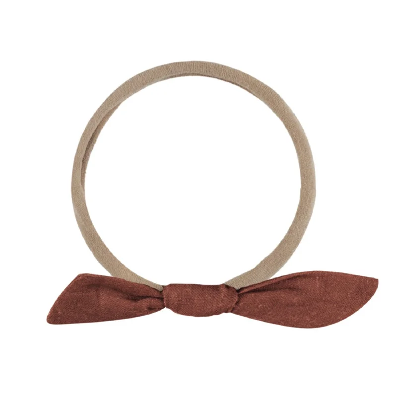 Little Knot Headband - Brick