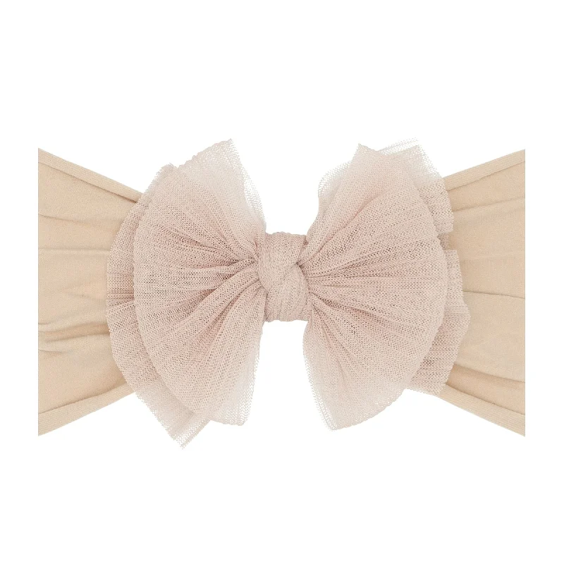 TULLE FAB®: pleated blush