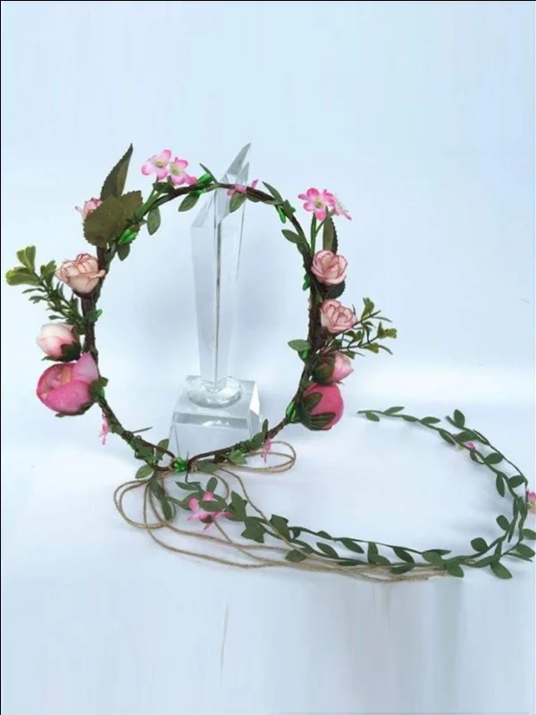 Girls Rapunzel Inspired Flower Halo