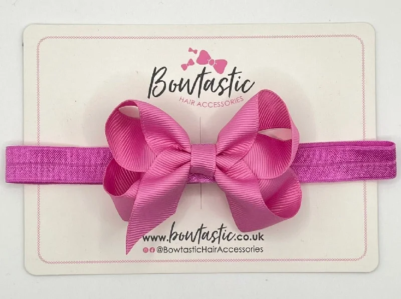 3.5 Inch Baby Headband - Rose Bloom