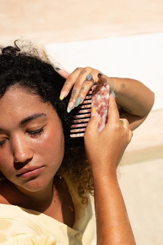 Capelli Comb in Rose