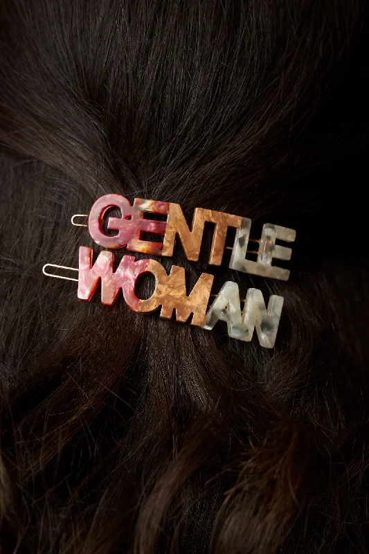 Gentlewoman’s Agreement® Hair Clip Set in Coral