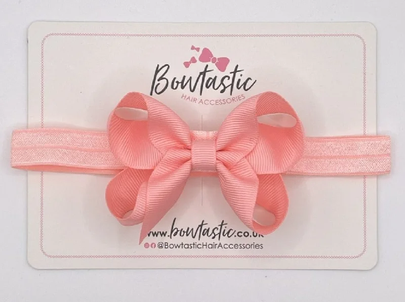 3.5 Inch Baby Headband - Pink