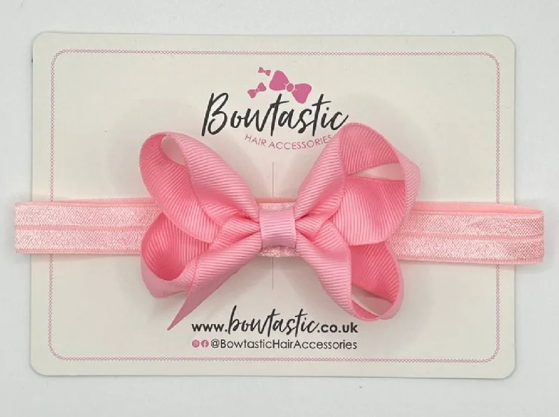 3.5 Inch Baby Headband - Rose Pink