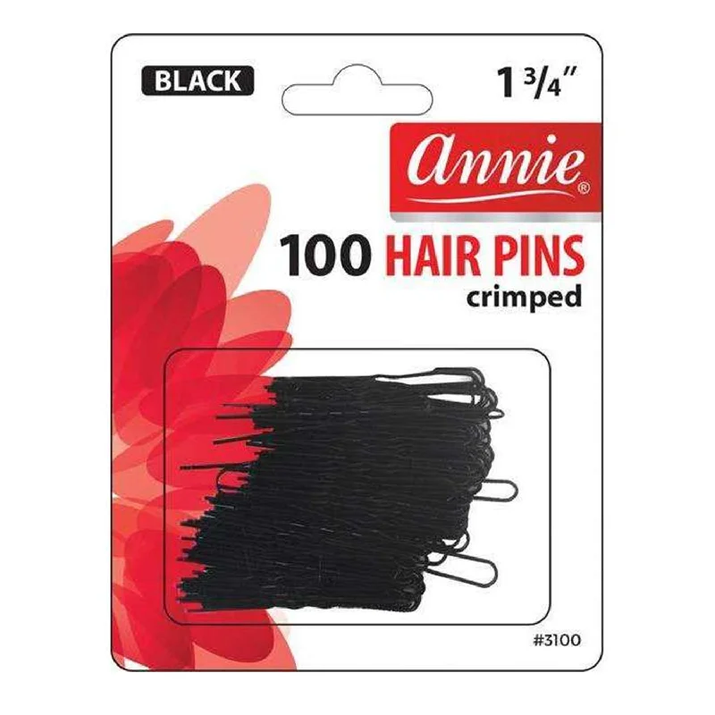 Annie Hair Pins Crimped 1 3/4" 100ct