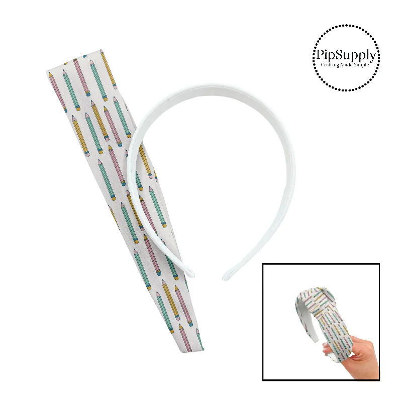 Multi Pencils DIY Knotted Headband Kit