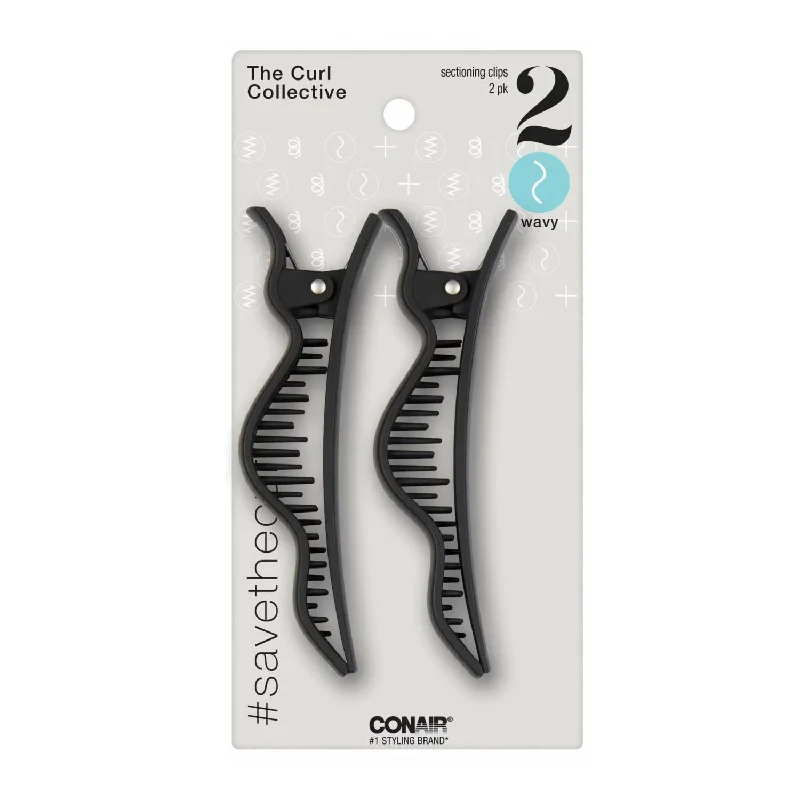 Conair Sectioning Hair Clips 2pcs