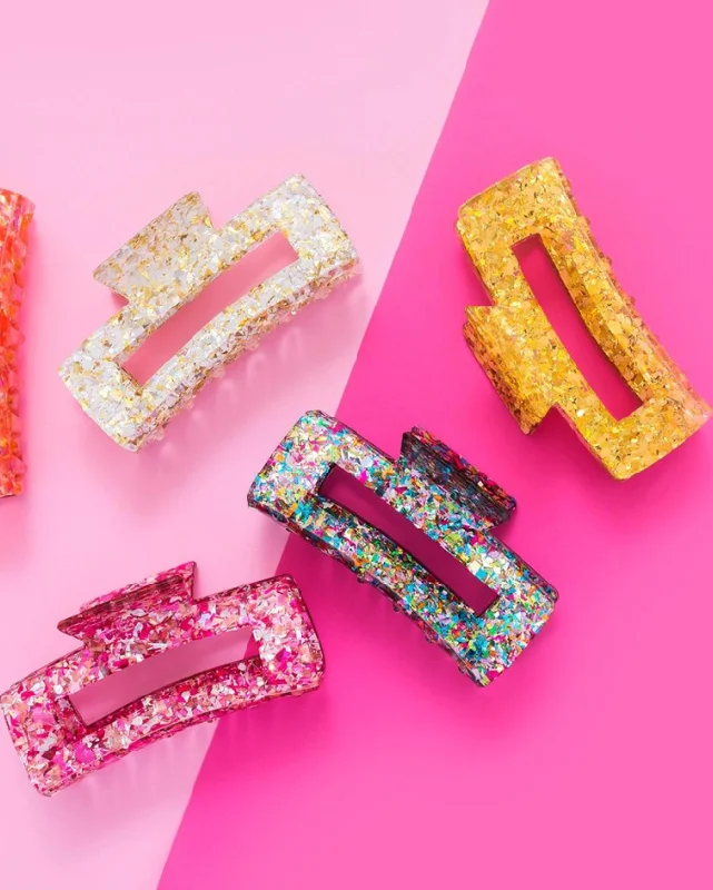 Confetti Claw Clips