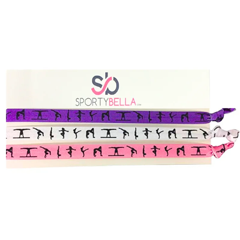 Girls Gymnastics Headbands Set