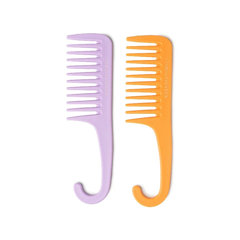 Detangling Hair Combs (2 pack)