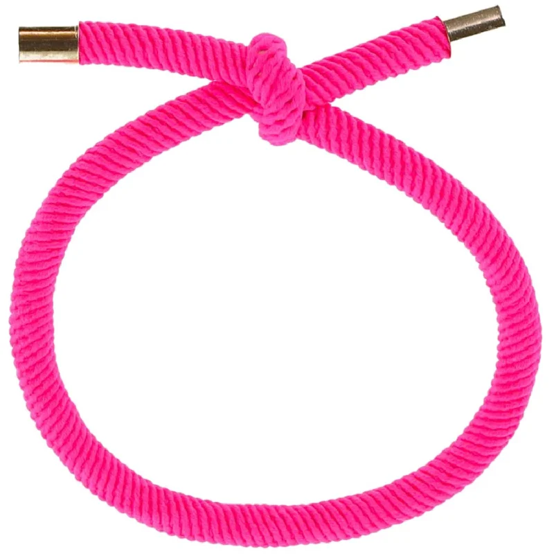 Bow's by Stær Thit Hair Elastic - Neon Pink - 6 pack