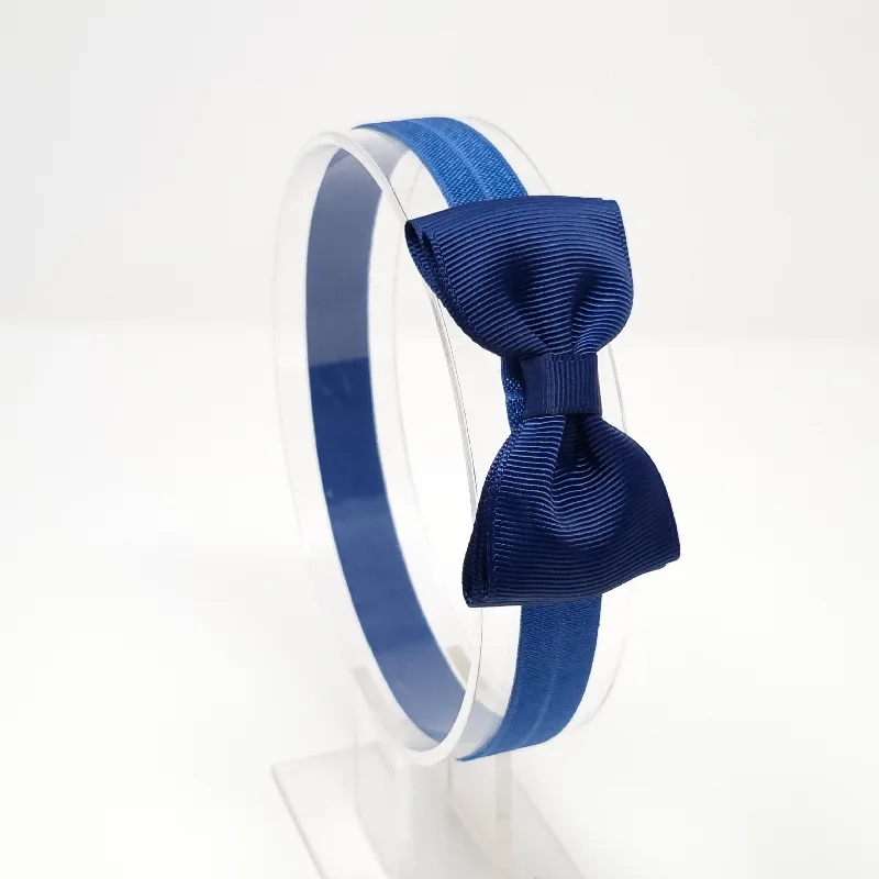 3 Inch Baby Headband - Light Navy