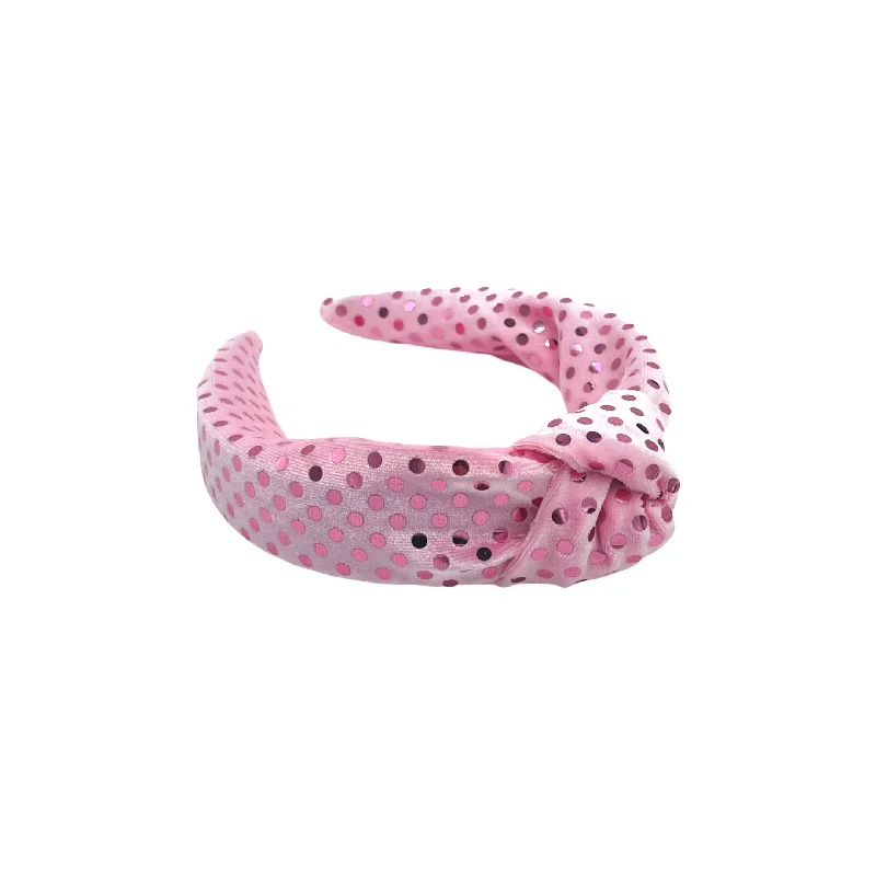 Pink Disco Diva Hard Headband