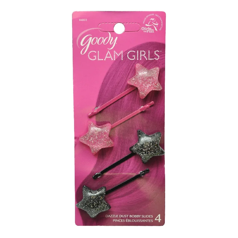 Goody Glam Girls Dazzle Dust Bobby Slides 4Pcs