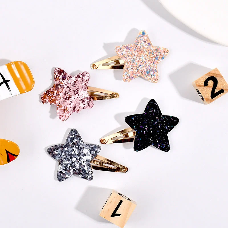 Wholesale Star Metal Hair Clips