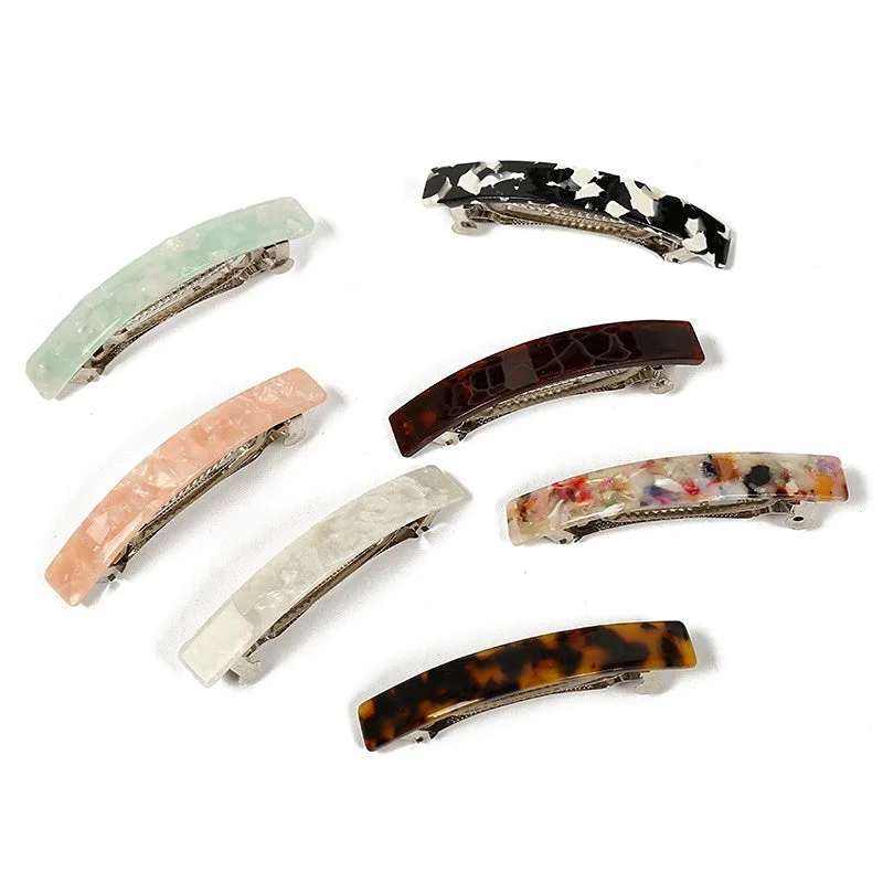 Wholesale Metal Acetate Hair Clips