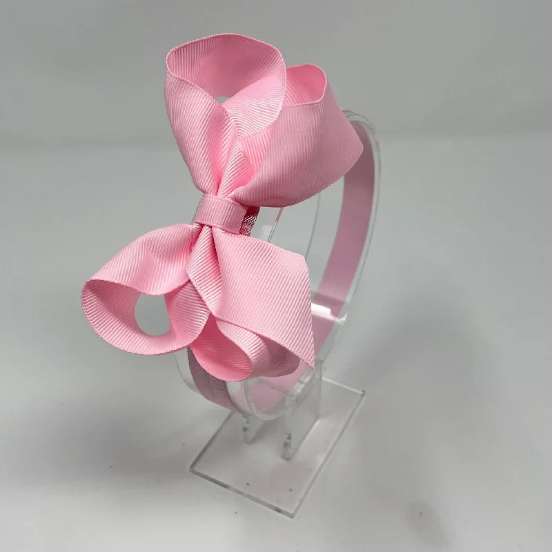 4.5 Inch Baby Headband - Pearl Pink